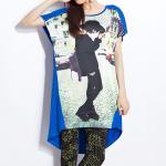 Loose Short-sleeved Dress
